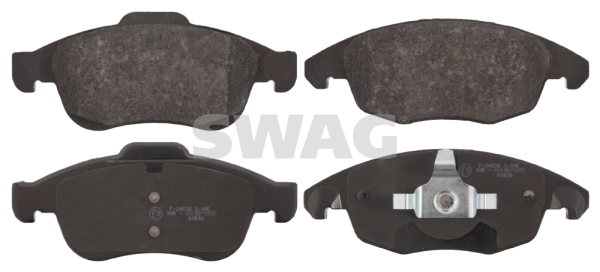 set placute frana,frana disc 64 91 6713 SWAG